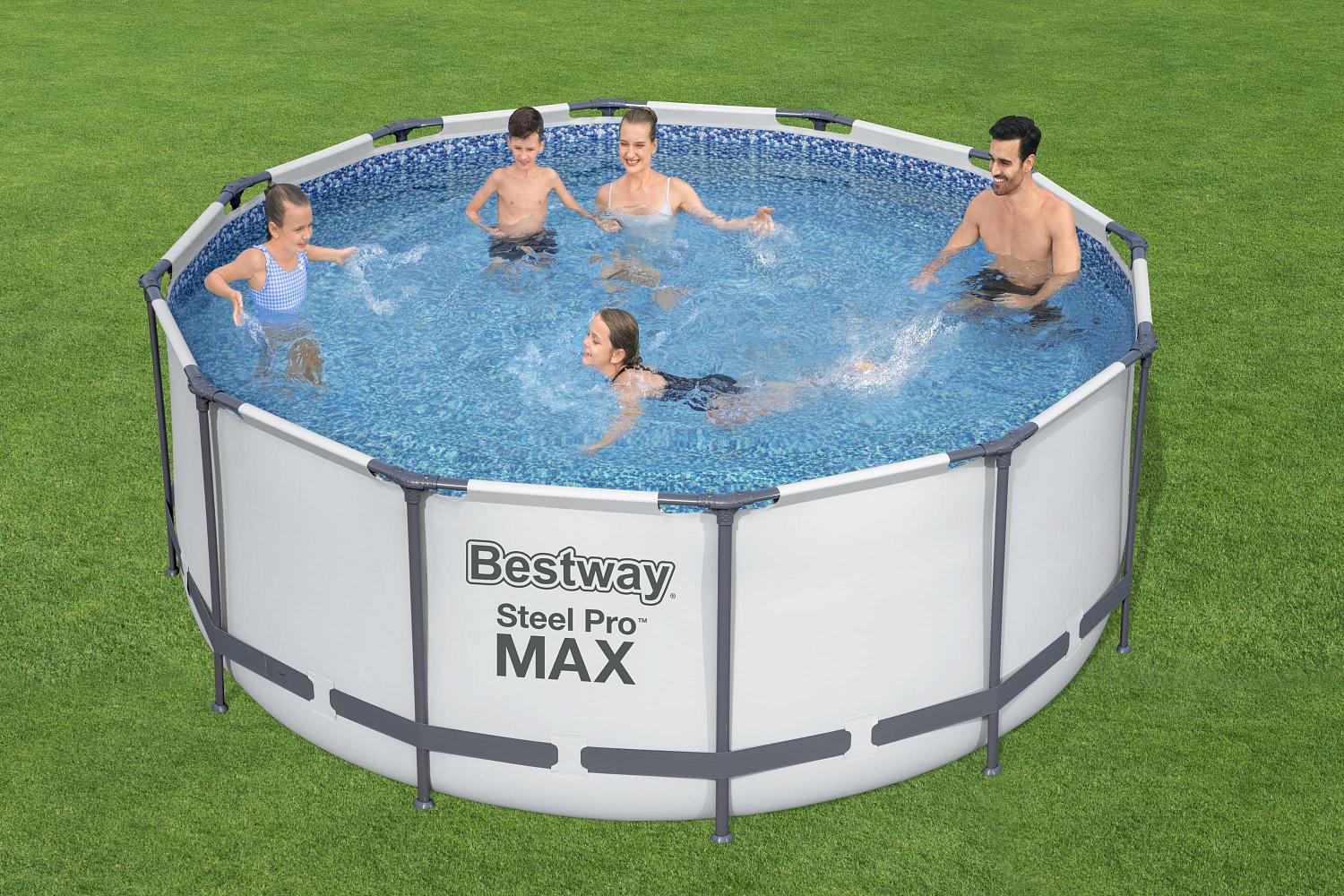 Каркасный бассейн Bestway 14471/56420 BW, 366х122см, 10250л, без аксессуаров фото 4